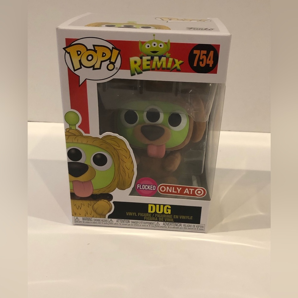 NWT Disney Alien Remix Dug Flocked Funko Pop